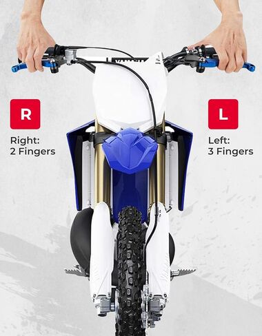 KEMIMOTO Dirt Bike Brake CNC Clutch Levers Adjustable Brake Lever Compatible with YZ125 YZ250 YZ250F YZ125X YZ250X YZ450F YZ250FX YZ450FX Blue in Saudi Arabia
