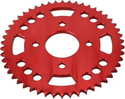 ضرس لـ Hawk 250,428-50T CNC 7075 ضرس خلفي من سبائك الألومنيوم لـ Hawk250/Hawk 250cc - أحمر in Saudi Arabia