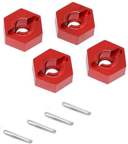 Aluminum 14mm Wheel hex Upgrade Parts for 1/10 Arrma Gorgon Granite Senton Vorteks 1/8 Infraction,Replacement of #AR310779#ARAC9442 AR310871(Navy Blue) in Kuwait