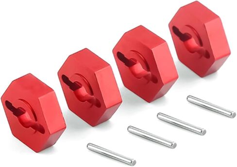 Aluminum 14mm Wheel hex Upgrade Parts for 1/10 Arrma Gorgon Granite Senton Vorteks 1/8 Infraction,Replacement of #AR310779#ARAC9442 AR310871(Navy Blue) in Kuwait