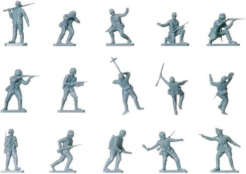 Airfix كلاسيكيات الحرب العالمية الثانية جنود المشاة الألمان 1:72 شخصيات عسكرية طقم نماذج بلاستيكية A00705V in Kuwait