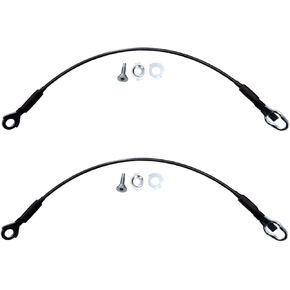 PT Auto Warehouse TC-FO517-P - Tailgate Cable Support - Left/Right Pair, Replaces # ‎FL3Z-9943052-A, ‎FL3Z9943052A