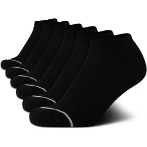 Steve Madden Women's Low Cut Socks - 6 Pack Half Cushioned No Show Athletic Socks - Performance Ankle Socks for Women (9-11)