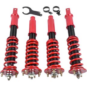 GELUOXI Coilovers Suspension Shocks Lowering Kit Replacement for Honda Accord VIII 2008-2012 Acura TSX 2009-2014 Height Adjustable