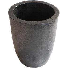 10KG Clay Graphite Crucible Foundry Cup Furnace Torch Melting Casting Refining Gold Silver Copper Brass Aluminum Lead Zinc and Alloys