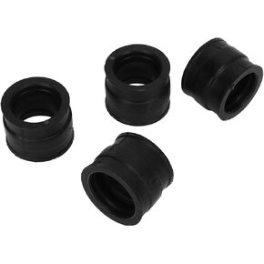 Auto Parts,4pcs Carburetor Intake Manifold Boots Rubber 35mm to 37mm Replacement for CB650 RC03 1979‑1982