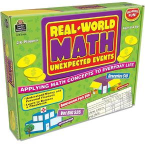 Real-World Math: Unexpected Events, Applying Math Concepts to Everyday Life (Teacher Created Resources 7804)