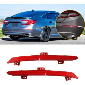 1Pair Rear Bumper Reflector for Honda Accord 2018-2021 for 33505TVAA01 | HO1185113 Driver and Passenger Side