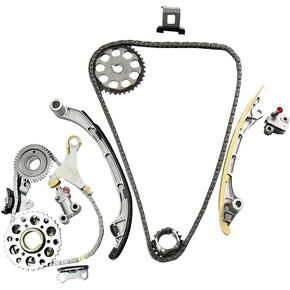 REVO Timing Chain Kit Tensioner Sprocket Replacement for Toyota 2010 4Runner 2.7L 05-15 Tacoma 2.7L 2TRFE