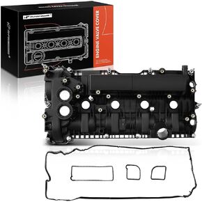 A-Premium Engine Valve Cover, with Gasket & Bolts, Compatible with Ford Edge/Mustang 2015-2019, Escape 2017-2019, Explorer 2016-2019, Fusion 2017-2020 & Lincoln MKC/MKZ 2017-2019, 2.0L 2.3L DOHC