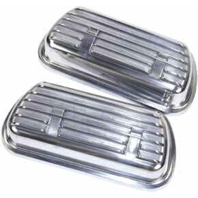 Valve Covers, Aluminum Clip On, Fits 1500cc & Up VW, Compatible with Dune Buggy