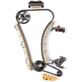 SCITOO Engine Timing Chain Kit - TK4033, WP4033, TK4033, WP4033, TK9040, TK9040, TK4033, 14210-PNA-000, 14401-PNA-004, 14510-PNA-003, 14520-PNA-003Fit For Acura for Honda RSX Civic 2.0L