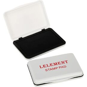 Ink Pads for Stamps | Black Ink Stamp Pad | Rubber Stamps Ink Pad - Premium Quality Felt Pad for Stamps | Stamp Pads | Medium Size