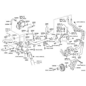 Toyota Genuine Radiator and Water Outlet O Ring