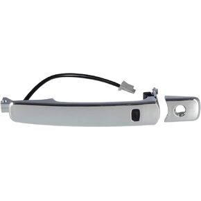 Front Left Driver Side Exterior Door Handle Replacement for 2003-2008 Infiniti FX35 FX45 2003-2007 Nissan Murano 2008-2009 Nissan Rogue, with Sensor and Smart Keyless Entry System