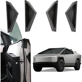 Door Handles for Cybertruck Accessories 4Pack Anti-Fingerprint Door Handles Cybertruck 2024(4pcs, Black)
