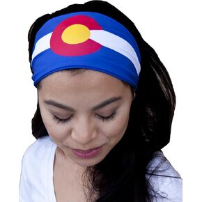 Flag-themed Headband. Perfect for Yoga Outdoor Activities, Workout Travel Designer Style & Quality