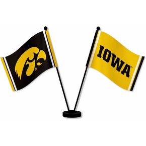 WinCraft Hawkeyes Desk and Table Top Flags