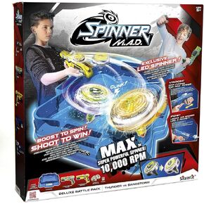 حزمة معركة Spinner M.A.D Deluxe: Thunder vs Sandstorm أصفر/أخضر 86311 in Kuwait