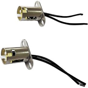 2PCS Car Light Bulb Socket, BA15S LED Light Bulb Socket Holder, 1156 LED Bulb Light Lamp Socket Adapter with Wire Connector, Auto LED Bulb Socket for Truck, Car Accessories
