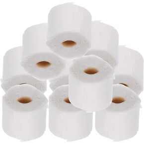 Alasum 10pcs Dollhouse Toilet Tissue Miniature Paper Towels Mini Toilet Tissue Small Simulation Roll Paper Model Bathroom Accessory, 1.50X1.50X1.50CM, Pink, A6UVD01584A1434MN