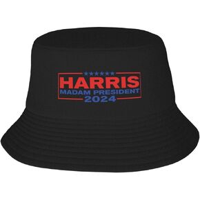 Kamala Harris 2024 Bucket Hat Kamala Harris 2024 Hat Black