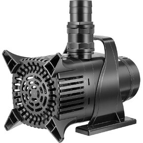 VIVOSUN 8190 GPH Submersible Water Pump, 500W Pond Pump, Ultra Quiet Aquarium Pump with 29.5FT Lift Height for Pond, Waterfall, Fish Tank, Statuary, Hydroponic
