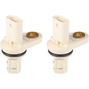 Motoforti Camshaft Position Sensor, for Buick Encore 2013-2021, ABS, No.55566932, White, 2 Pcs