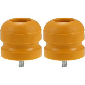 Motoforti Front Rear Suspension Bump Stop, for Car, Rubber, No.1349805/1923654, Yellow, 2 Pcs