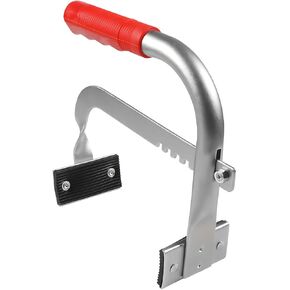 Battery Carrier, Adjustable to 7" Battery Rack with Non-Slip Rubber Pads, Carrying Gripper for Top Post or Side Post Batteries, Gripper for Lifting and Carrying Batteries