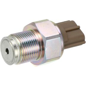 Motoforti Fuel Rail Pressure Sensor No.8981197900 - Car Fuel Injection Pressure Sensor Regulator - for Isuzu NPR 03-07 5.2L for Nissan Pathfinder Metal ABS Bronze Tone - 1 Pc Long-lasting