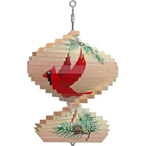 Cardinal Wood Wind Spinner - Made in USA