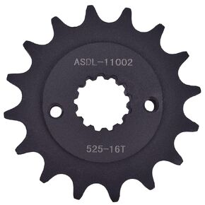 525 Pitch 16 Tooth (JTF296.16) Front Drive Sprocket Replacement for Honda VT600C VT600C CD CD2 Shadow 600 VLX Deluxe 1990-2007 / NT650 A,AC Hawk GT USA 1988-1991/XRV650 Africa Twin PD03 1988-1990