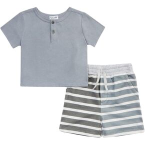 Splendid Boys Mixed Stripe Short Set
