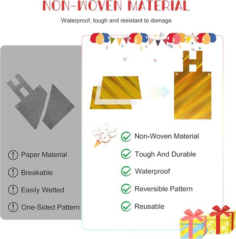 Unique Gold Birthday Photo Banner, Waterproof Happy Birthday Signs with 4x6 inches Photo Frame, Glitter Birthday Letters Banners for Baby, Kids, Adults Birthday Party- Personalizing Party in Saudi Arabia