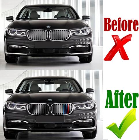 Automotive Grille Inserts for BMW 7 Series 2020-2023 G11 (ONLY Fit 8-Beam),Front Grille Accessories in Saudi Arabia