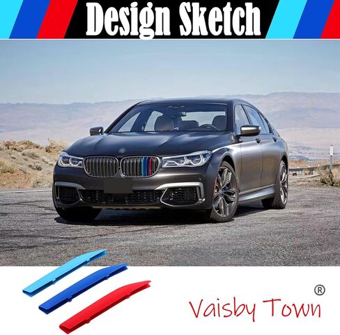 Automotive Grille Inserts for BMW 7 Series 2020-2023 G11 (ONLY Fit 8-Beam),Front Grille Accessories in Saudi Arabia