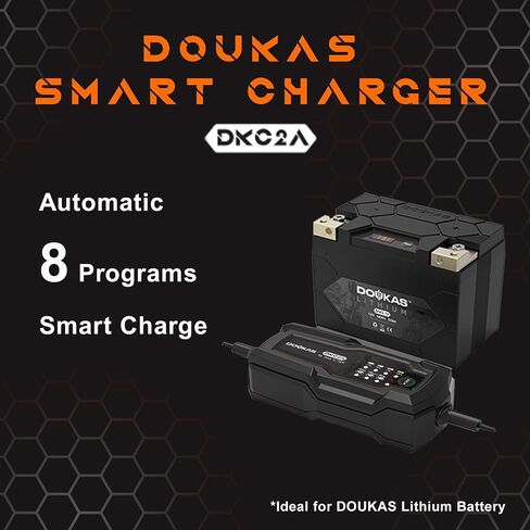 DKL14 550A LiFePO4 Motorcycle Lithium Battery, 12V 4Ah Powersports Battery, Compatible Jet Ski, Quad, Lawn Mower, ATV, UTV, Scooter, Generator Battery, Snowmobile in Saudi Arabia