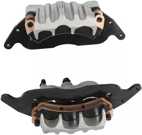 Front Brake Caliper With Sintered Pads For Polaris RZR-Turbo RZR-PRO-XP General-XP-4-1000, Replace 1912473 1912474 1913239 1913240 (Left and Right) in Saudi Arabia