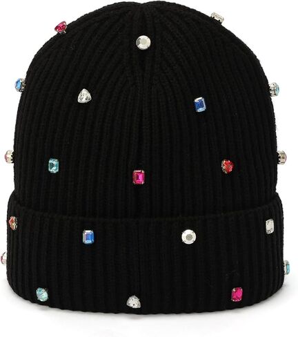 kate spade new york Embellished Beanie, Stylish Hat & Fashion Accessory Cap for Women in Saudi Arabia