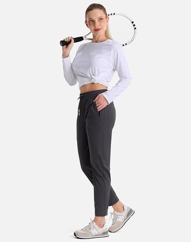 Womens Joggers Pants Lightweight Quick Dry Sweatpants with Pockets for Workout Lounge Jogging Travel in Saudi Arabia