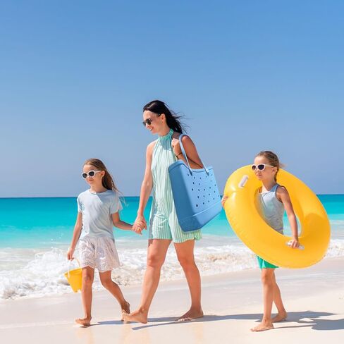 إدراج حقيبة مقاومة للماء لحقيبة Bogg XL، إدراج سحاب الحقيبة المقسمة لحقائب الشاطئ، حقيبة تخزين إدراج أكياس داخلية مع 5 جيوب، تنظيم حقيبتك وتقسيم المساحة، أسود in Kuwait