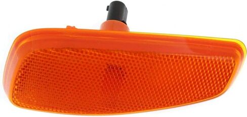 For Jeep Renegade 2015 2016 2017 2018 Side Marker Light Assembly Passenger Side w/Bulbs Replaces CH2551134 CAPA Certified in Saudi Arabia