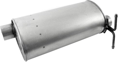 Walker Quiet-Flow SS 21587 Direct Fit Exhaust Muffler 3" Inlet (ID) 3" Outlet (ID) for Ford F-250 Super Duty in Saudi Arabia