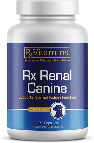 Rx Renal Canine 120 كبسولة من فيتامينات Rx in Kuwait