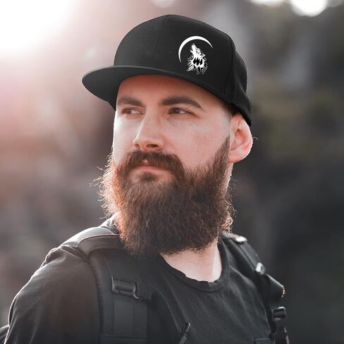 Snapback Hats for Men Flat Bill Hats for Men Fitted Hats for Men Skateboard Accessories in Kuwait