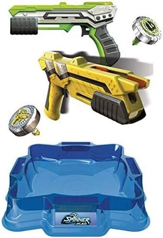 حزمة معركة Spinner M.A.D Deluxe: Thunder vs Sandstorm أصفر/أخضر 86311 in Kuwait