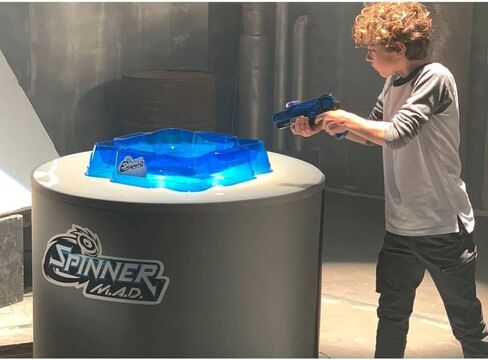 حزمة معركة Spinner M.A.D Deluxe: Thunder vs Sandstorm أصفر/أخضر 86311 in Kuwait