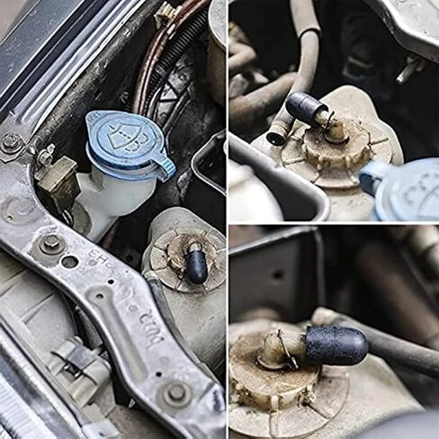 طقم قابس أغطية مكنسة السيارة 80 قطعة، 6 أحجام متنوعة من أغطية نهاية خرطوم المكنسة الكهربائية، مجموعة متنوعة للمكربن، المشعب، السيارات، 3/16 بوصة 5/16 بوصة 7/32 بوصة 1/4 بوصة 5/32 بوصة 3/ 8'' in Kuwait