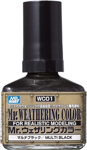 GSI Creos WC01 Multi Black، GSI، Mr. Weathering Color Paint in Kuwait